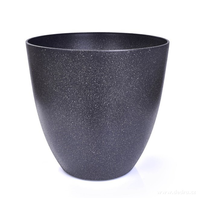32 cm VELKÝ OBAL NA KVĚTINÁČ v designu granitu | Kvďtináče a truhlíky | Grand Móda