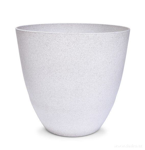 32 cm VELKÝ OBAL NA KVĚTINÁČ v designu granitu | Kvďtináče a truhlíky | Grand Móda