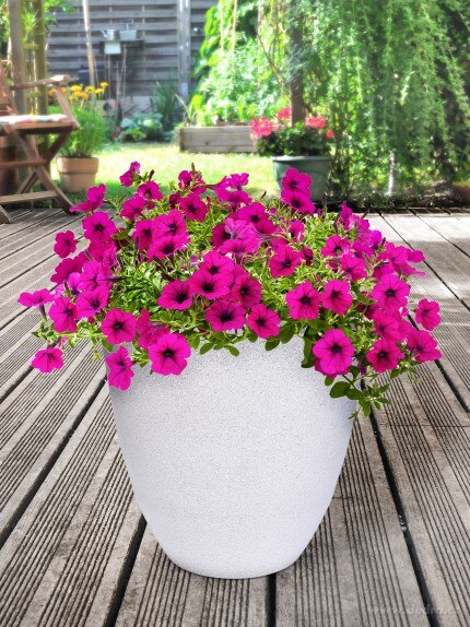 32 cm VELKÝ OBAL NA KVĚTINÁČ v designu granitu – náhled 5 | Grand Móda