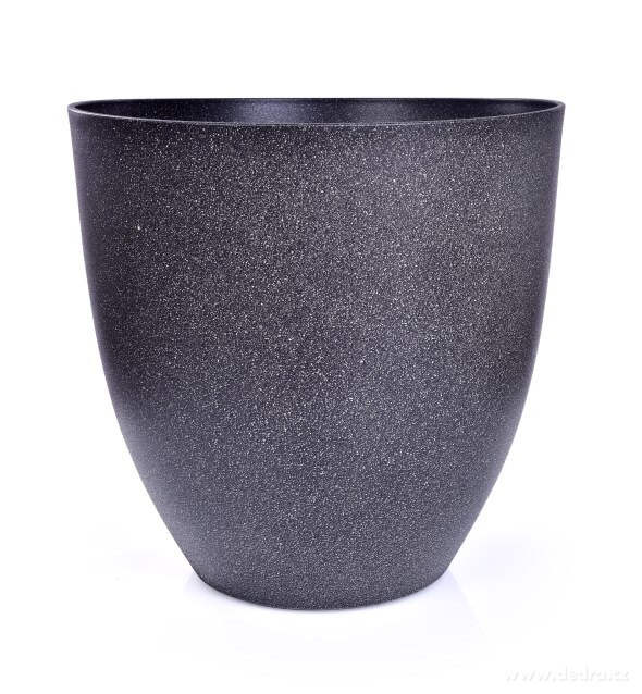 41 cm VELKÝ OBAL NA KVĚTINÁČ v designu granitu | Kvďtináče a truhlíky | Grand Móda