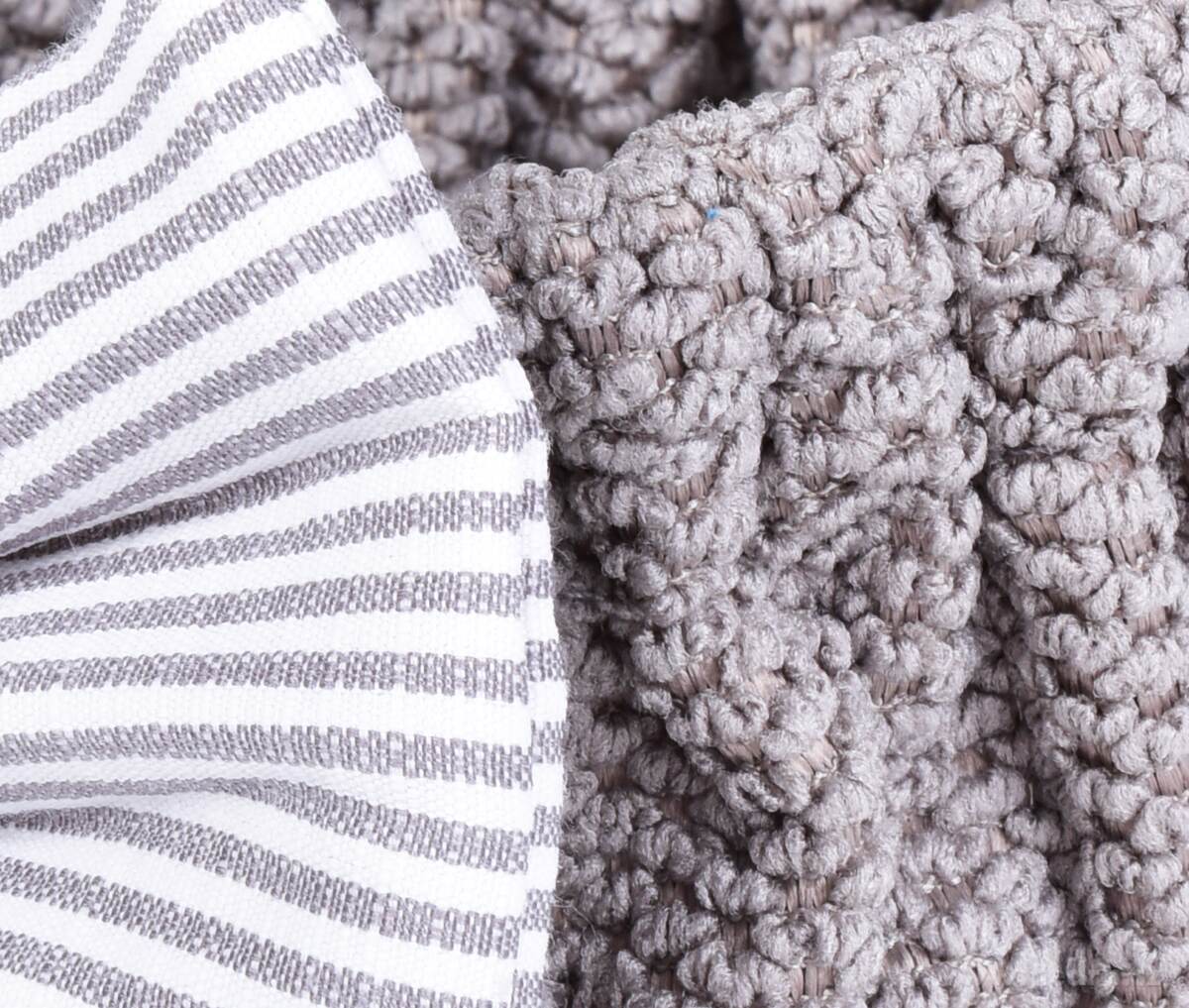 SPA, Kosmetická čelenka s látkovou mašlí, na masky, makeup i vlhké vlásky, šedá – náhled 4 | Grand Móda