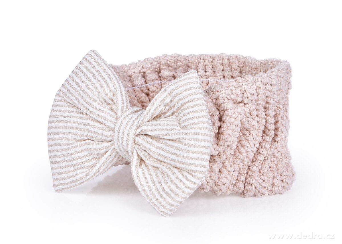 ČELENKA s látkovou mašlí