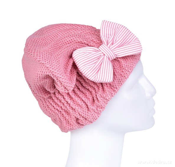 TURBAN/ČEPICE s mašlí na mokré vlasy – náhled 4 | Grand Móda