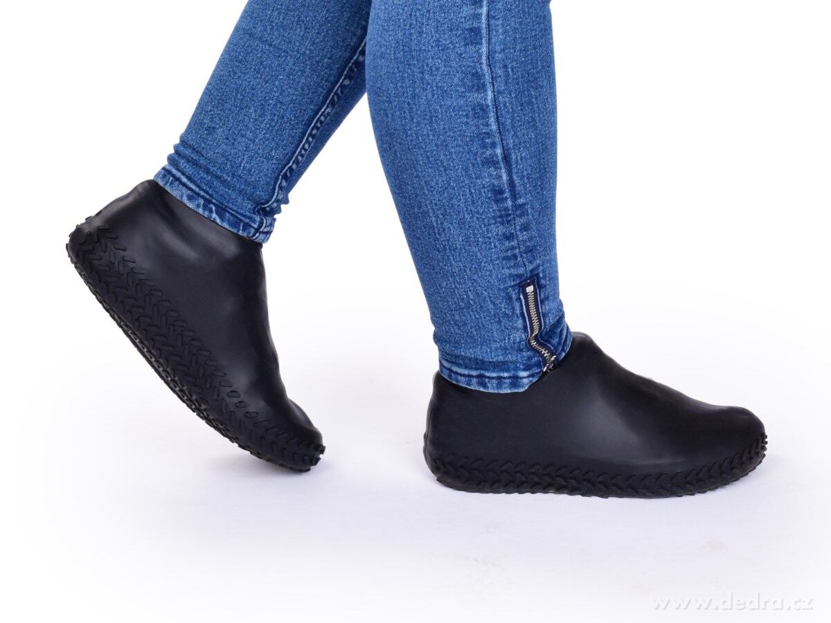 NEPOHODKY, Nepromokavé silikonové návleky na obuv, pružné & opakovaně použitelné – náhled 2 | Grand Móda