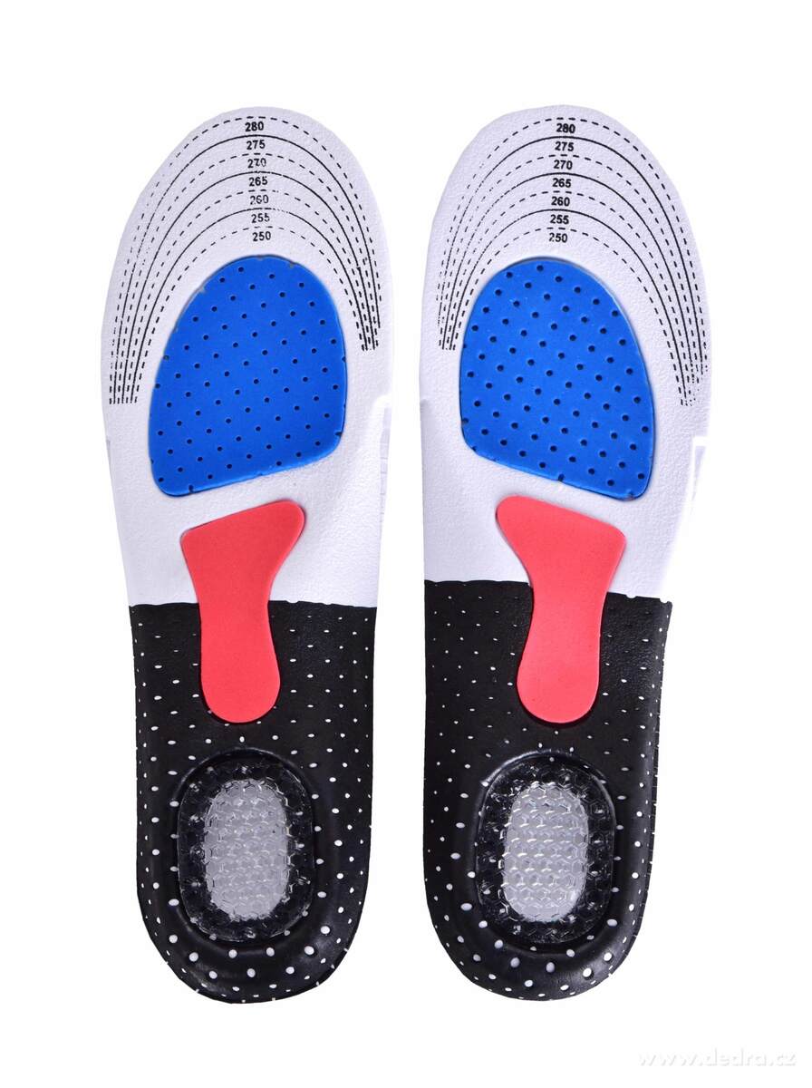 ANATOMIXX, vložky do bot s gelovou patou, 2 ks, ergonomické, pro pohodlný došlap – náhled 2 | Grand Móda