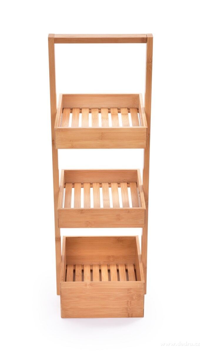 GoEco®, Přenosný regál se 3 hlubokými poličkami, 81 cm – náhled 2 | Grand Móda