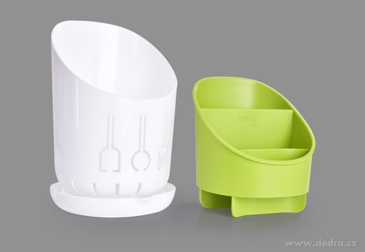 DRENAGE, stojan & odkapávač na kuchyňské náčiní a příbory, ⌀12 × v 18, 5 cm – náhled 6 | Grand Móda