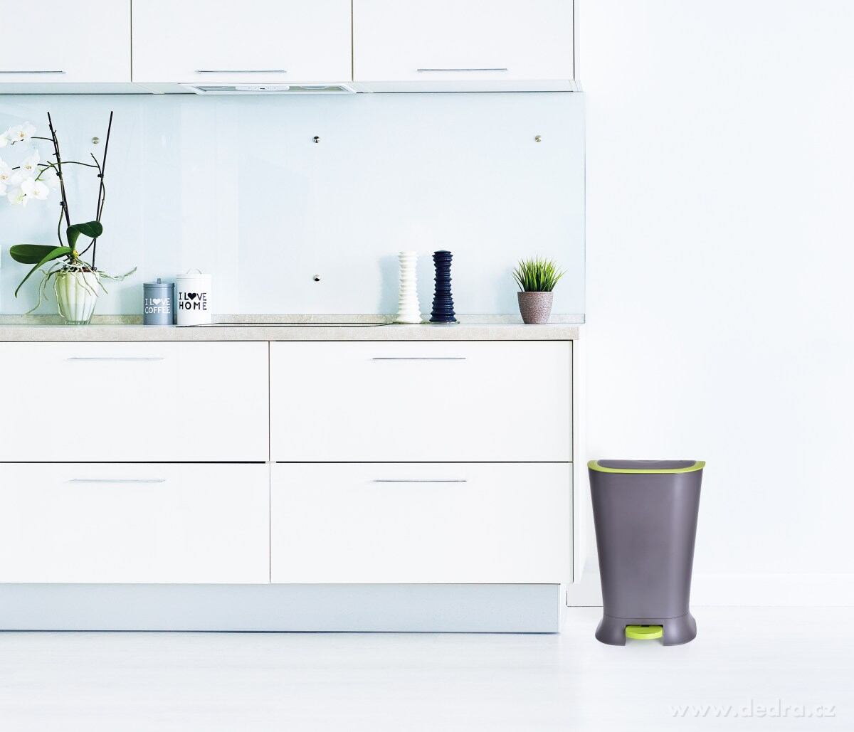 10 L nášlapný odpadkový koš – náhled 3 | Grand Móda