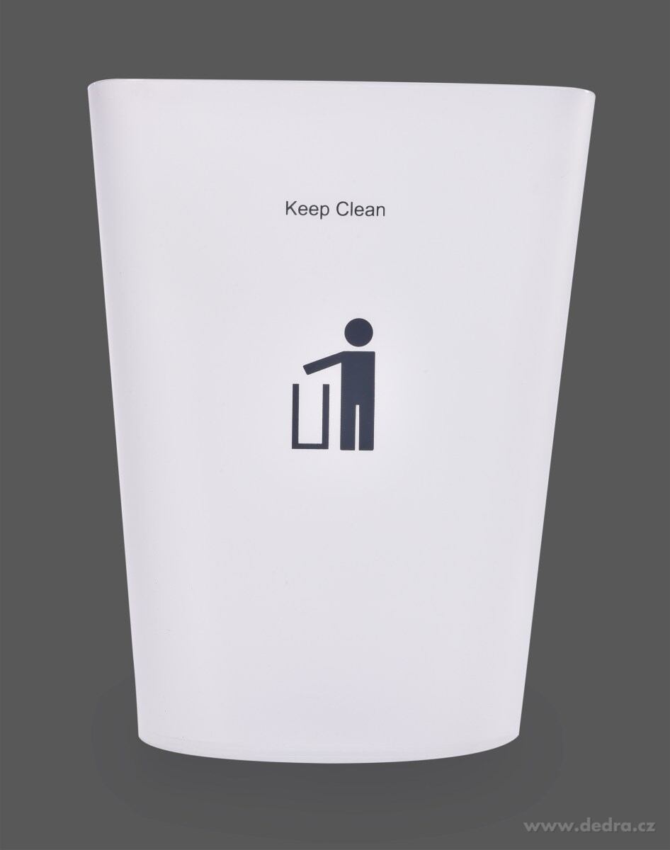 11 L transparentní odpadkový koš – náhled 2 | Grand Móda