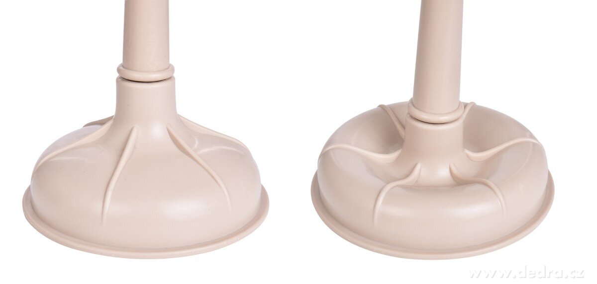 NATURAL, Velký gumový zvon na odpady, buková rukojeť, 43 cm – náhled 5 | Grand Móda