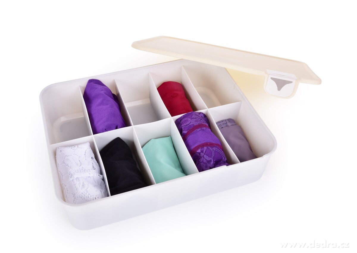 Praktický plastový organizér na kalhotky a spodní prádlo – náhled 2 | Grand Móda