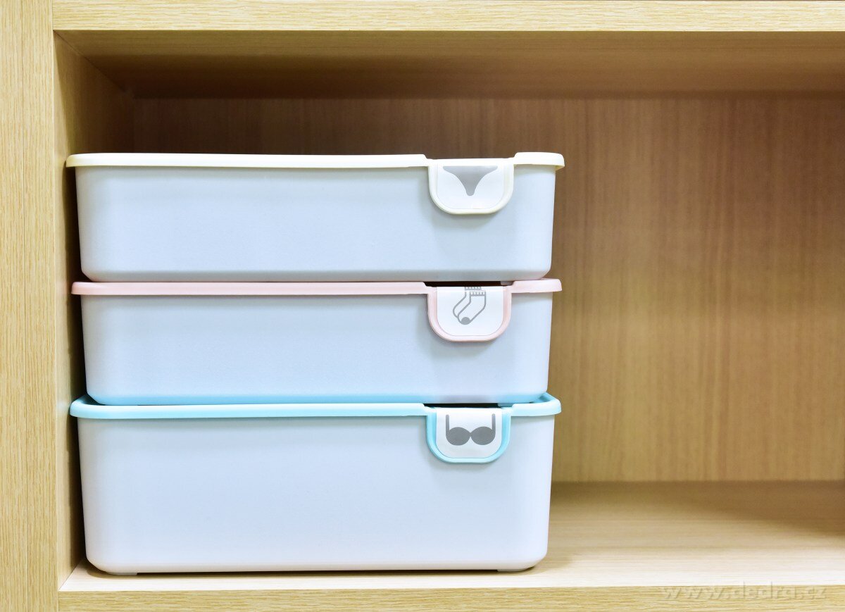 Praktický plastový organizér na kalhotky a spodní prádlo – náhled 3 | Grand Móda