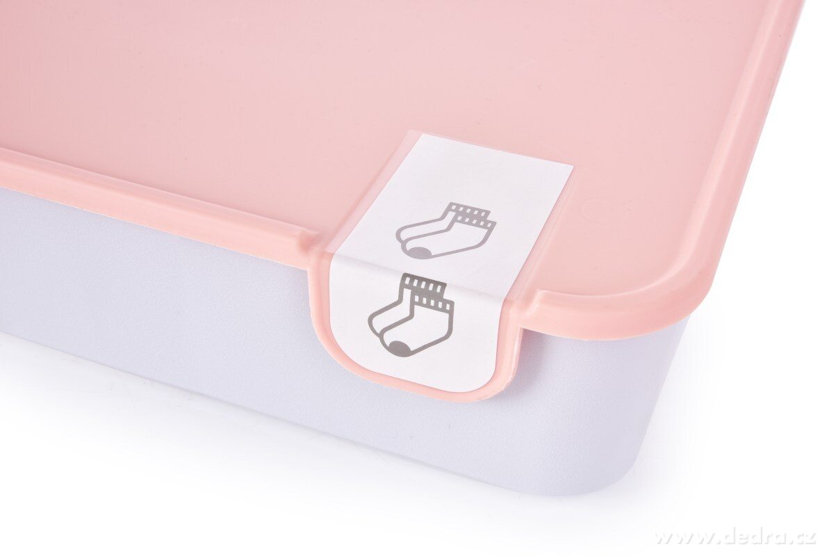 BEAUTY, praktický plastový organizér na ponožky, punčochy a spodní prádlo, 15 přihrádek – náhled 5 | Grand Móda