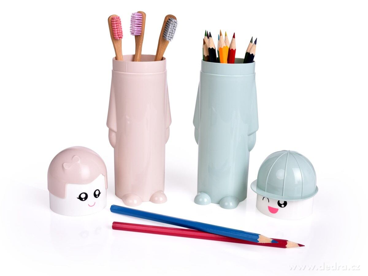 Veselé pouzdro na zubní kartáčky, pastu nebo pastelky – náhled 3 | Grand Móda