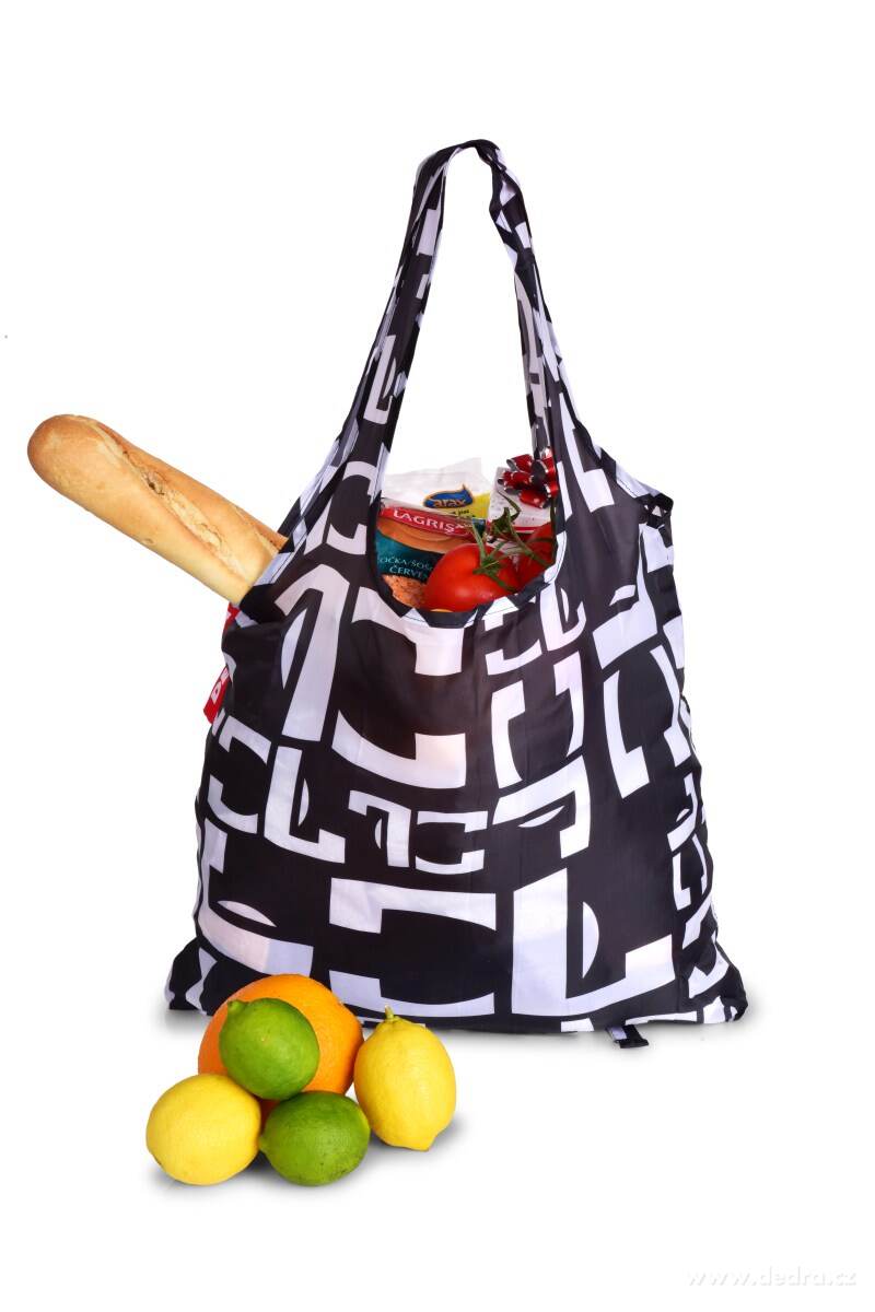 Nákupní skládací taška k opakovanému použití, CITYBAG MONOGRAM – náhled 3 | Grand Móda