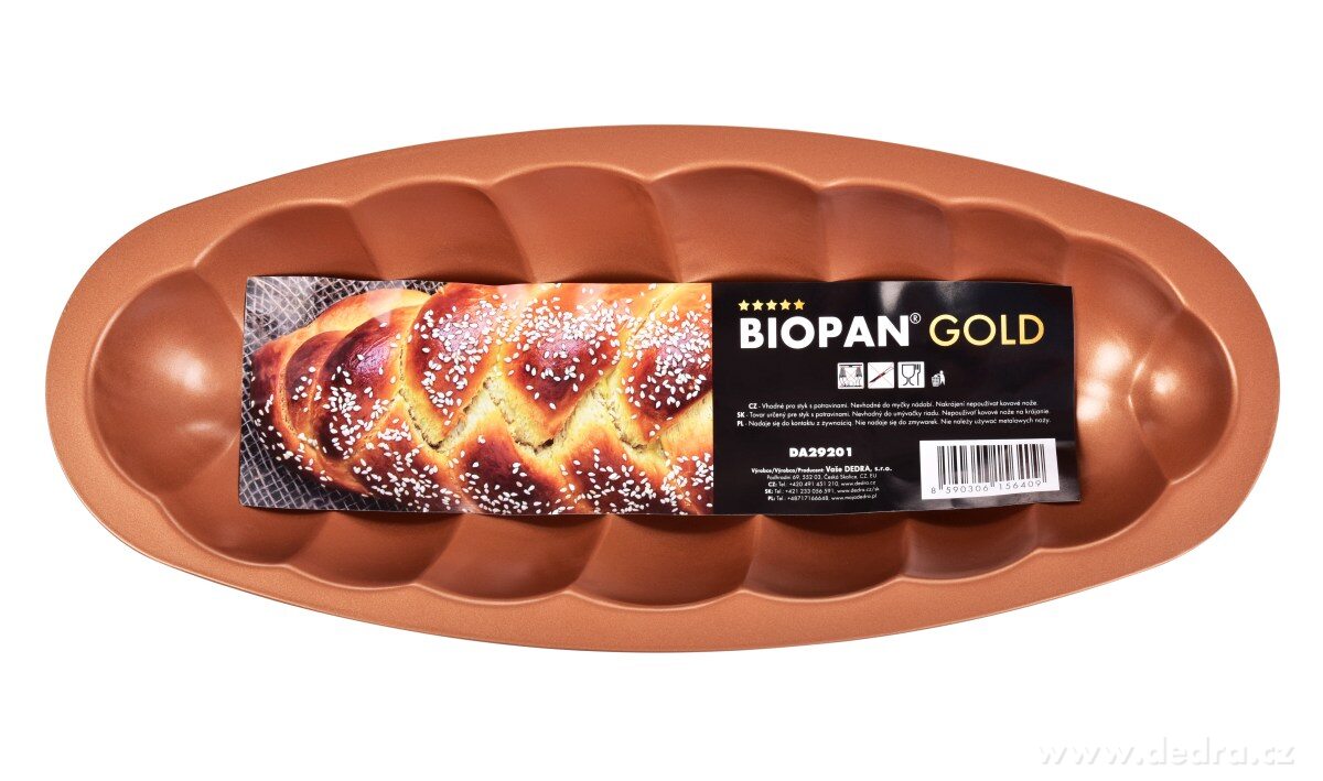 BIOPAN®, nepřilnavá forma na vánočku, 1600 ml, 39 cm – náhled 6 | Grand Móda