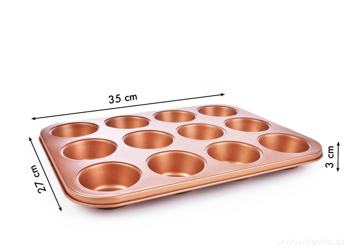BIOPAN®, nepřilnavá forma na muffiny a cupcakes, 12 ks, 35 cm – náhled 6 | Grand Móda