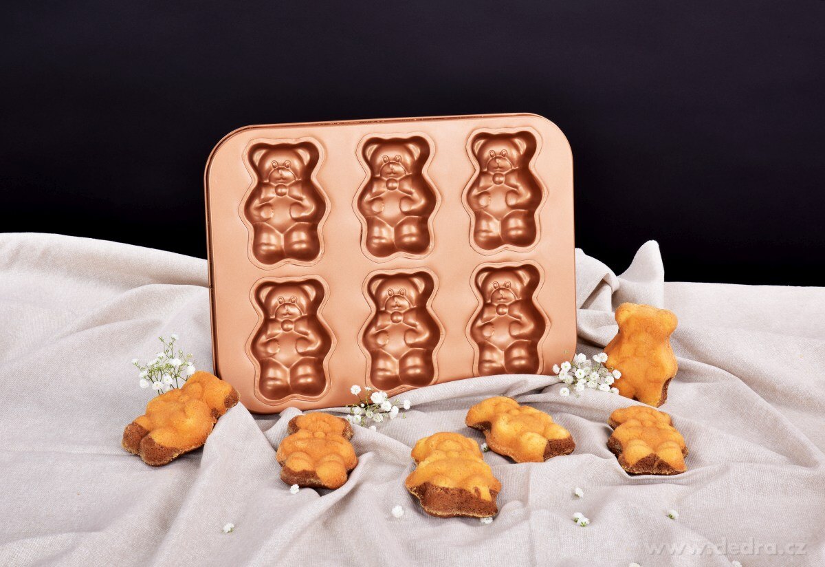 35 cm FORMA NA MEDVÍDKY 6 ks, BIOPAN® GOLD – náhled 3 | Grand Móda