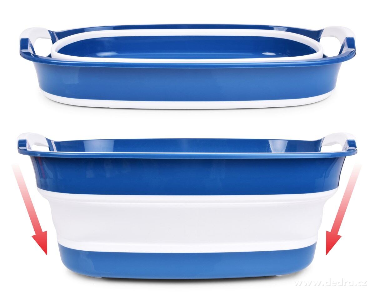 23 L skládací víceúčelová VANA/LAVOR/PŘEPRAVKA s vypouštěním | Praktické potřeby | Grand Móda