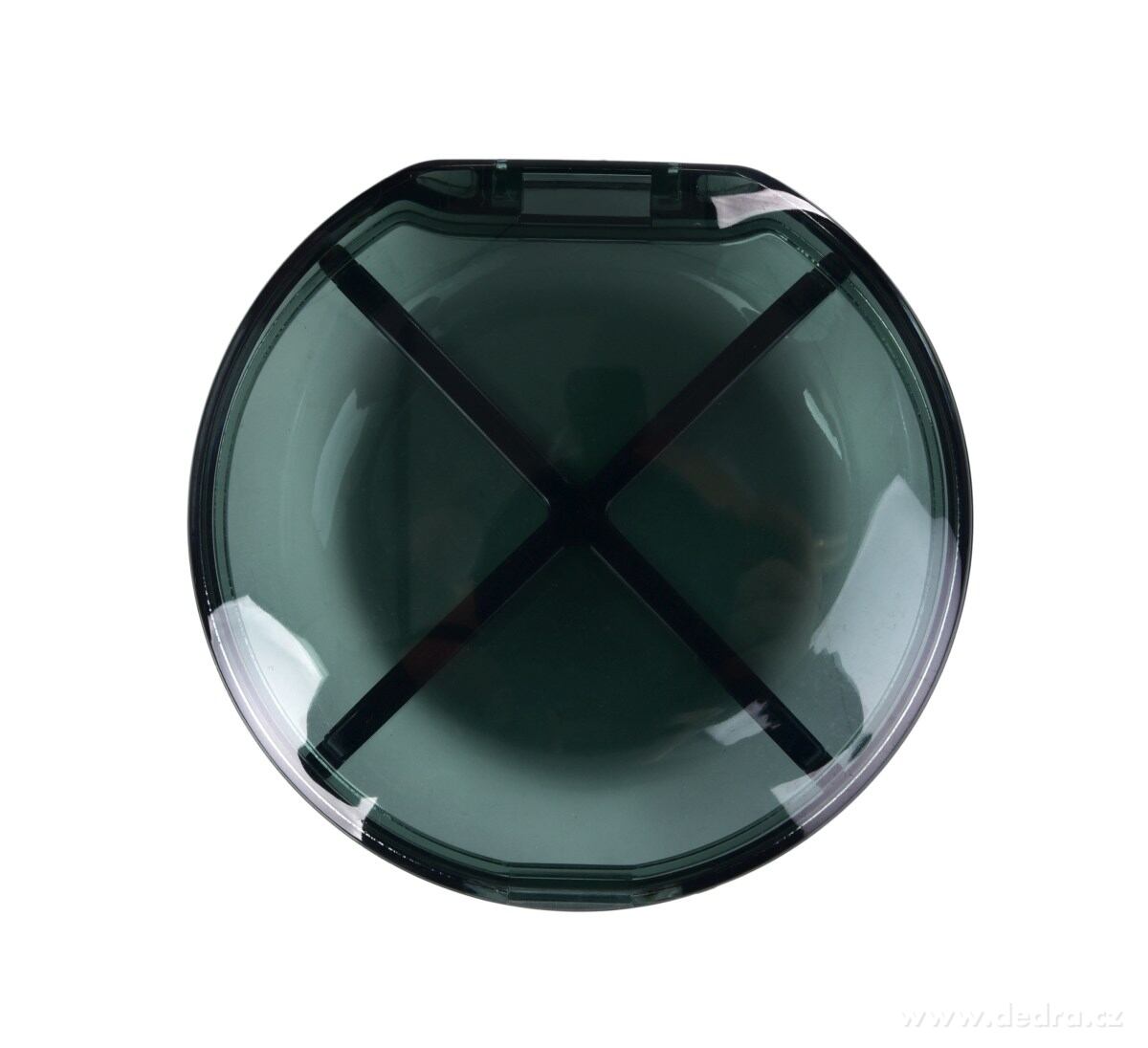 LÉKOVNÍK, průhledný zásobník na léky a vitamíny, 4 přihrádky, vyjímatelná přepážka – náhled 6 | Grand Móda