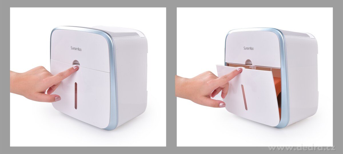 WC skříňka na toaletní papír s šuplíkem na hygienické potřeby – náhled 6 | Grand Móda