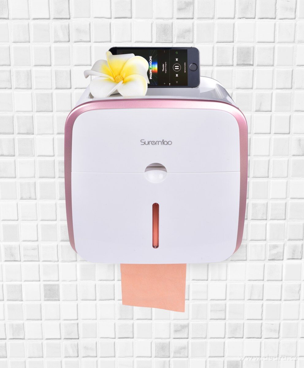 WC skříňka na toaletní papír s šuplíkem na hygienické potřeby – náhled 3 | Grand Móda