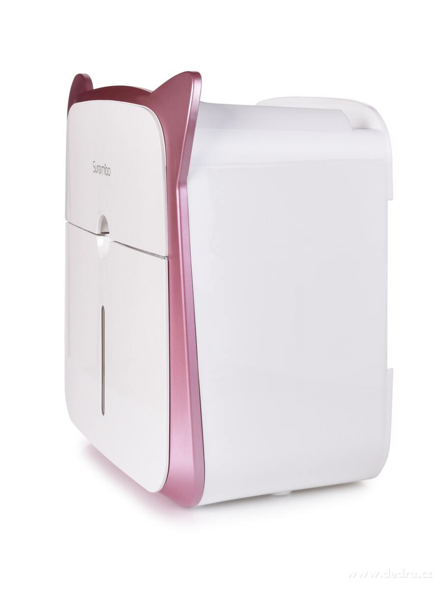 SPA, Závěsná WC skříňka na toaletní papír, se šuplíkem a odkládacím prostorem, růžová ouška – náhled 6 | Grand Móda