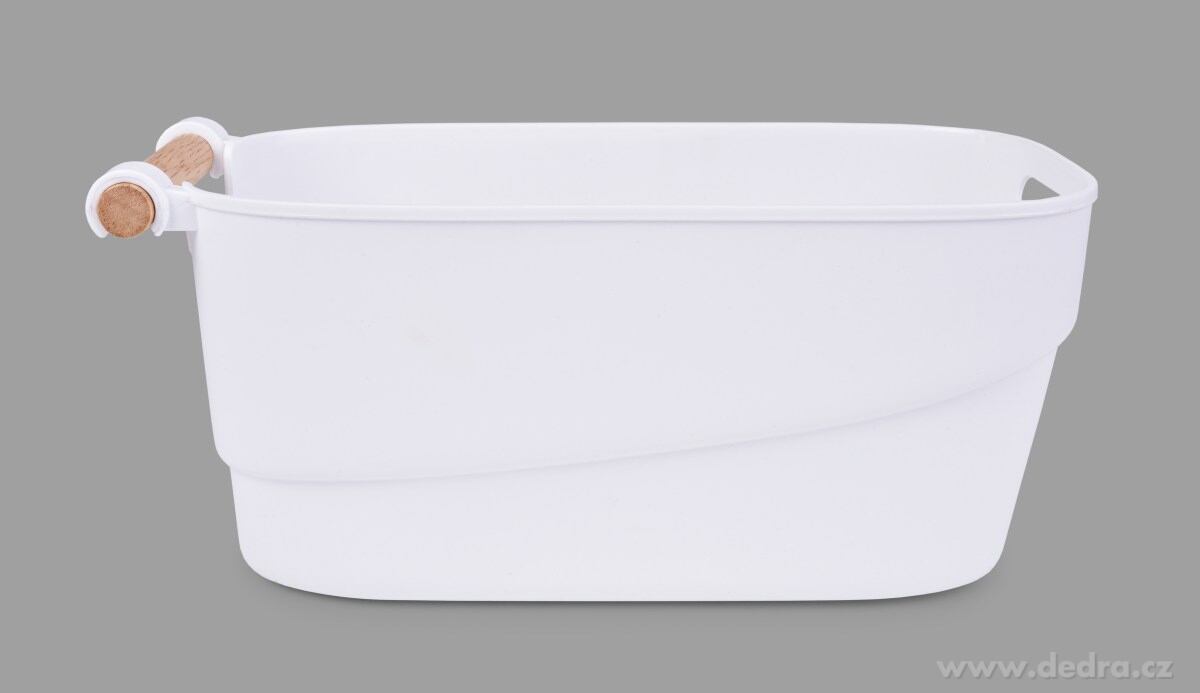 PRAKTIK, elegantní organizér s bambusovým madlem, 27 cm