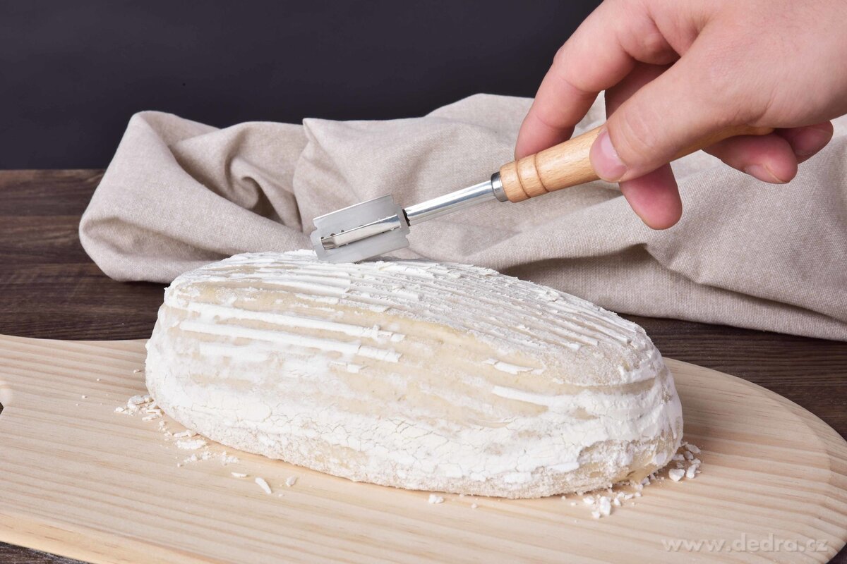 GoEco®, žiletkový nožík na nařezávání těsta na chleby + 5 žiletek – náhled 5 | Grand Móda