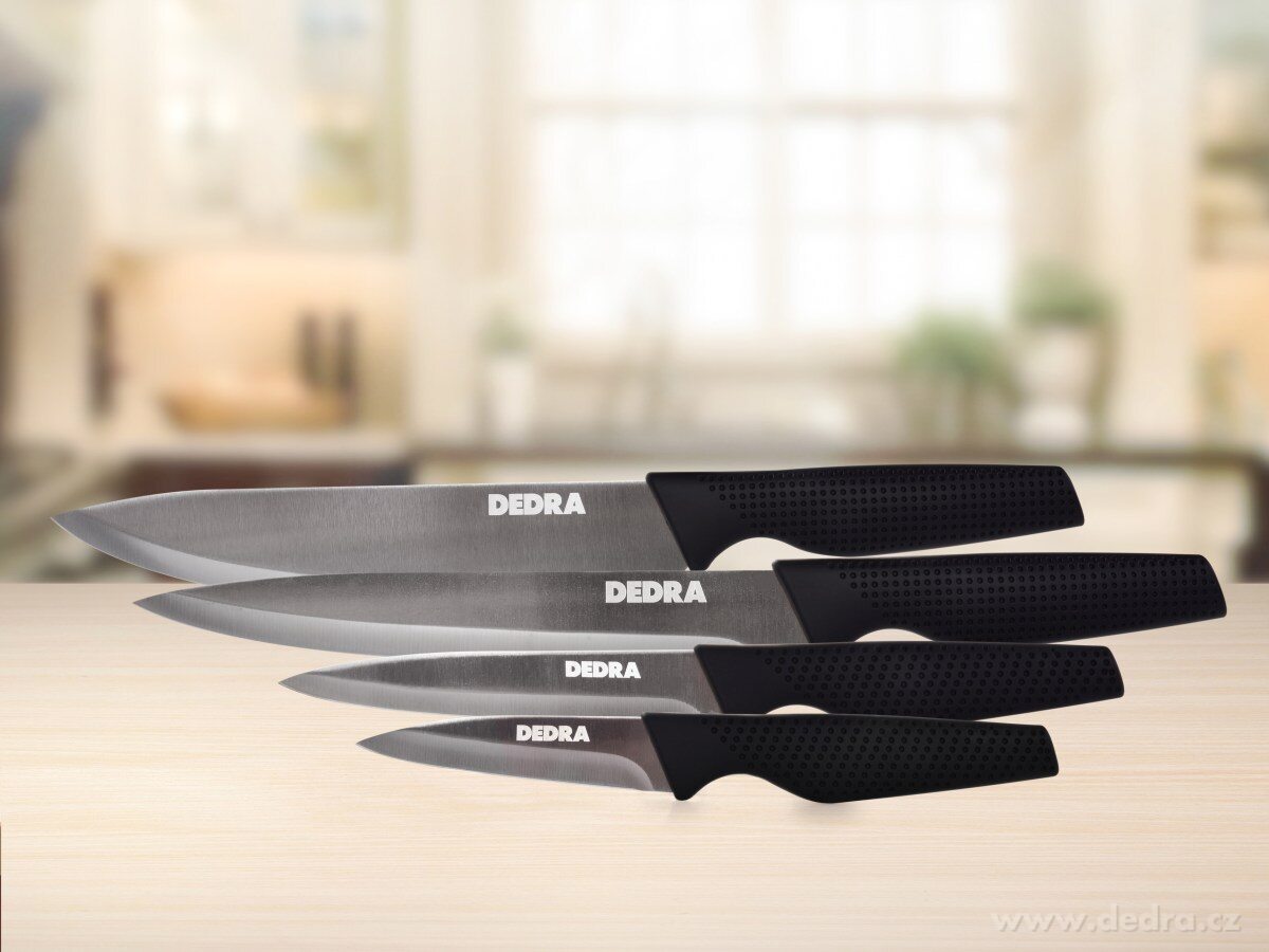 PRAKTIK, 4dílná sada kuchyňských nožů z oceli – náhled 3 | Grand Móda