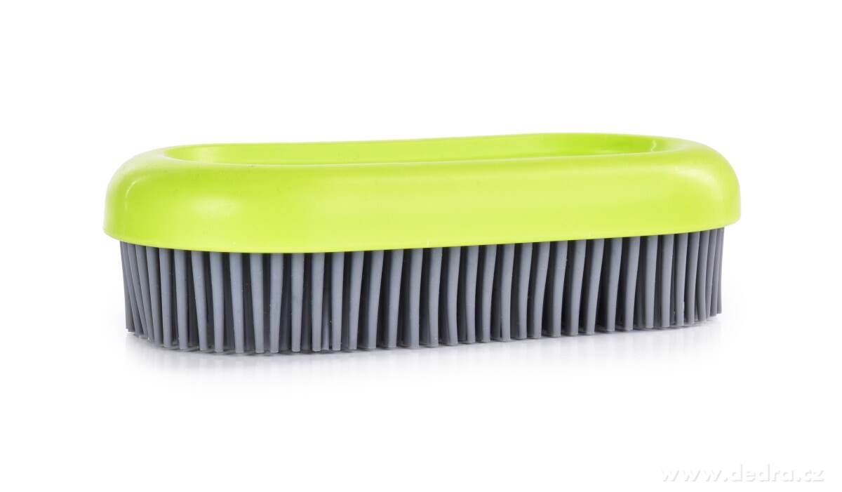 "Doživotní" KARTÁČ s gumovými štetinami, na čištění, tepování a praní, GoEco® – náhled 2 | Grand Móda