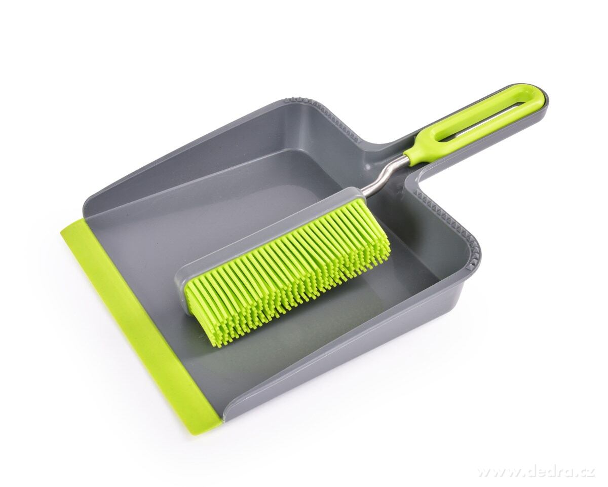 "DOŽIVOTNÍ" lopatka a smetáček, ve vrchní části lopatky hroty pro očištění smetáčku, GoEco® | GoEco® v kuchyni | Grand Móda