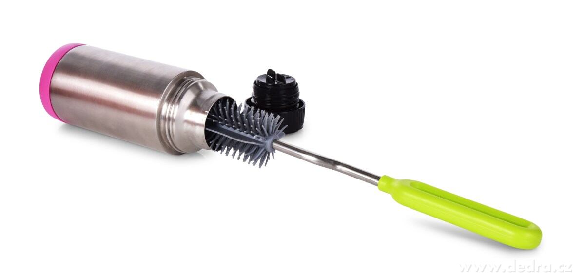 2v1 KARTÁČOSTĚRKA na lahve a vázy, "doživotní", hygienická, GoEco® – náhled 3 | Grand Móda