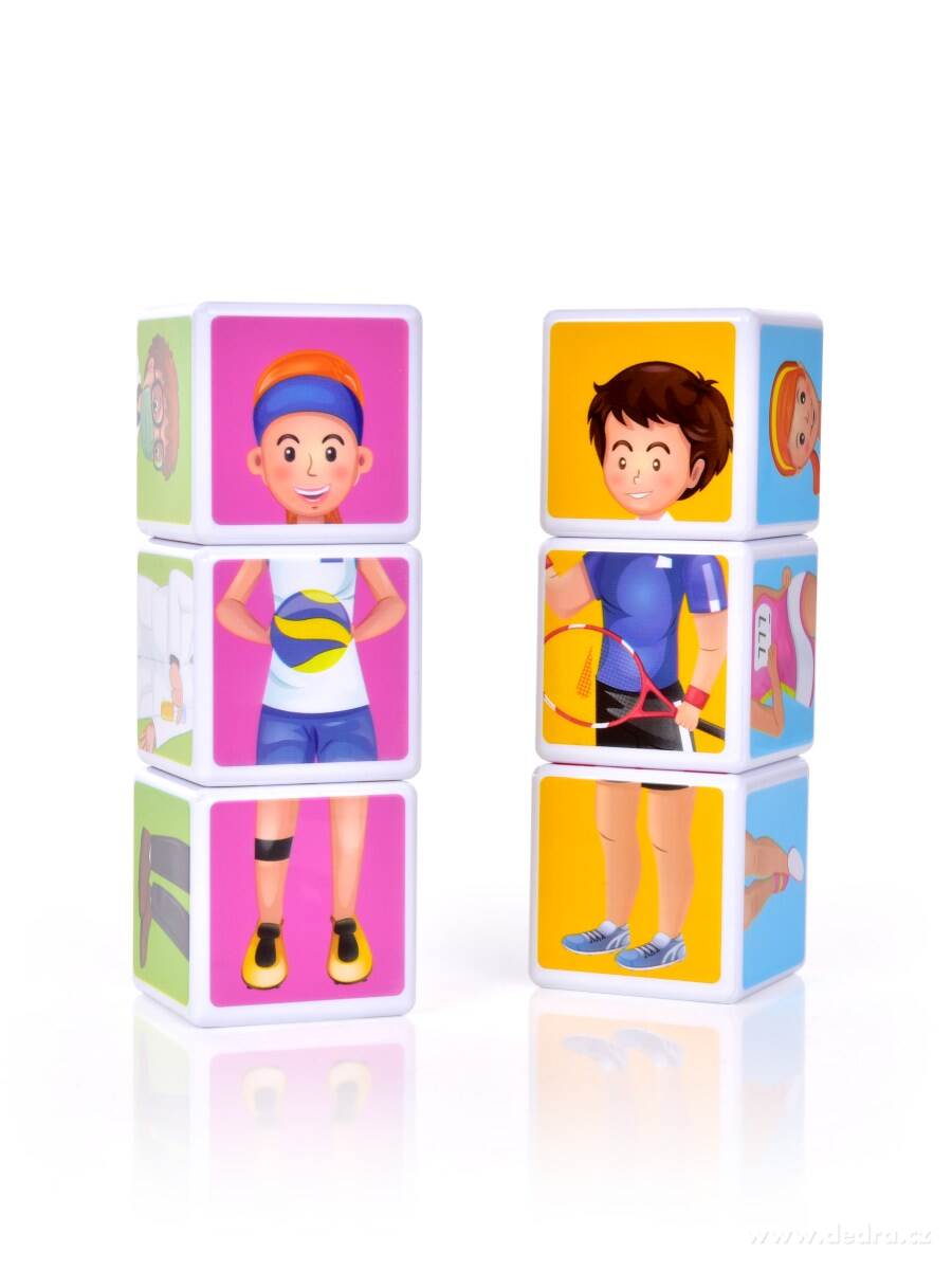 6 ks MAGNETICKÉ KOSTKY – náhled 2 | Grand Móda