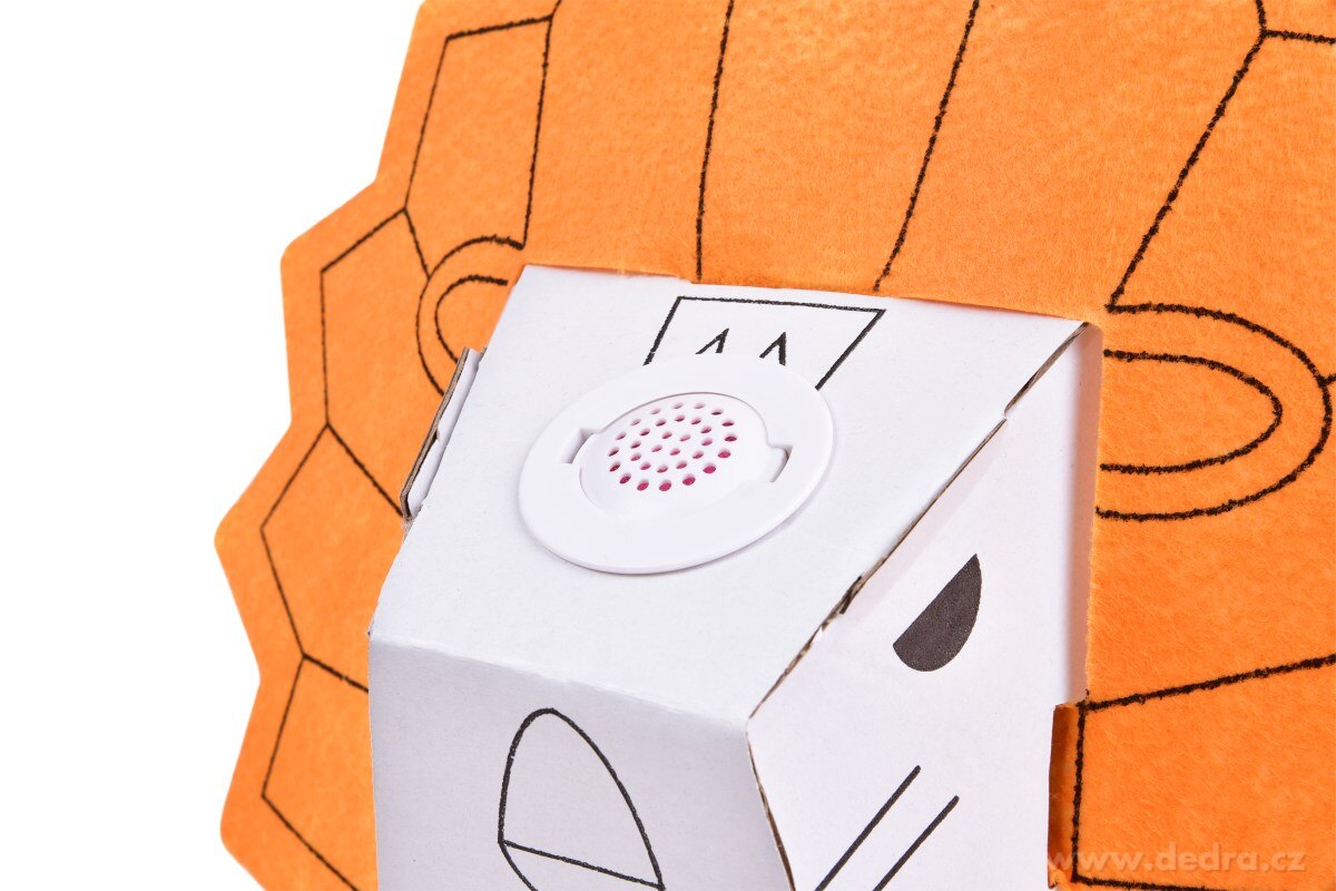 CREATE&PLAY, 3D skládací omalovánka LEV, hraje & svítí, 26 cm + fixy – náhled 6 | Grand Móda