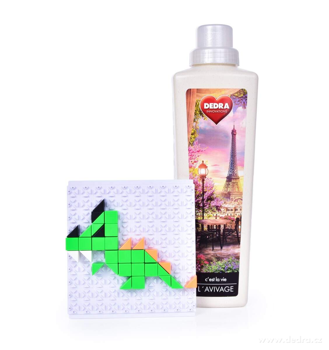 MOZAIKA PUZZLE, 59 ks plastové puzzle DINOSAURUS 4v1, mozaika + podložka – náhled 6 | Grand Móda