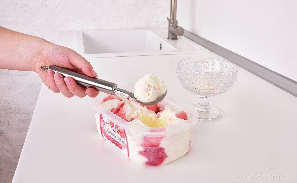 GOURMET, Nerezová lžíce na zmrzlinu, 20, 5 cm – náhled 3 | Grand Móda