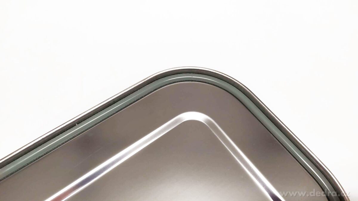 „DOŽIVOTNÍ“ nerezová dóza na potraviny se silikonovým těsněním a přepážkou – náhled 6 | Grand Móda