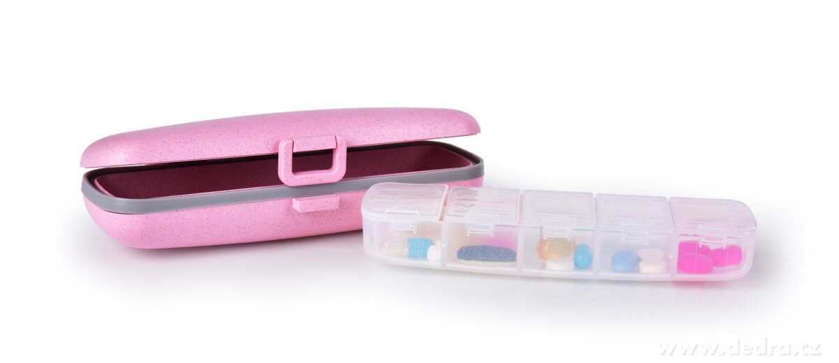 LÉKOVNÍK/VITAMÍNOVNÍK, zásobník na léky a vitamíny, z bambusové vlákniny a obilí – náhled 6 | Grand Móda