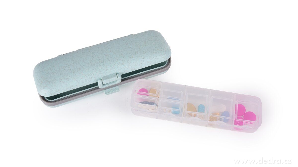 LÉKOVNÍK/VITAMÍNOVNÍK, zásobník na léky a vitamíny, z bambusové vlákniny a obilí – náhled 5 | Grand Móda