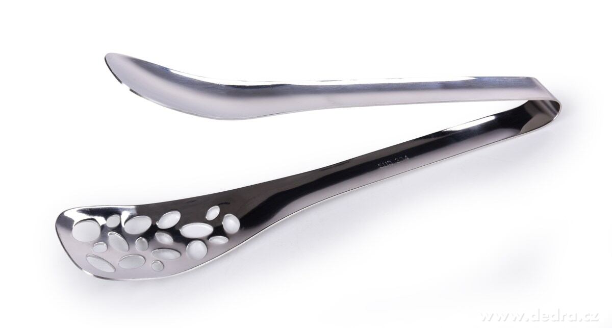 GoEco®, servírovací nerezové děrované kleště, 25 cm | Kleítď a stďrky | Grand Móda