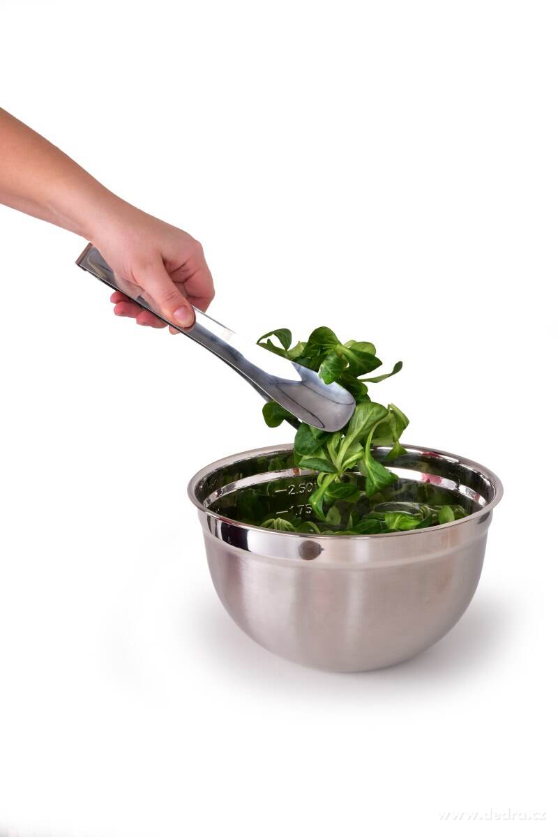 GoEco®, servírovací nerezové děrované kleště, 25 cm – náhled 4 | Grand Móda