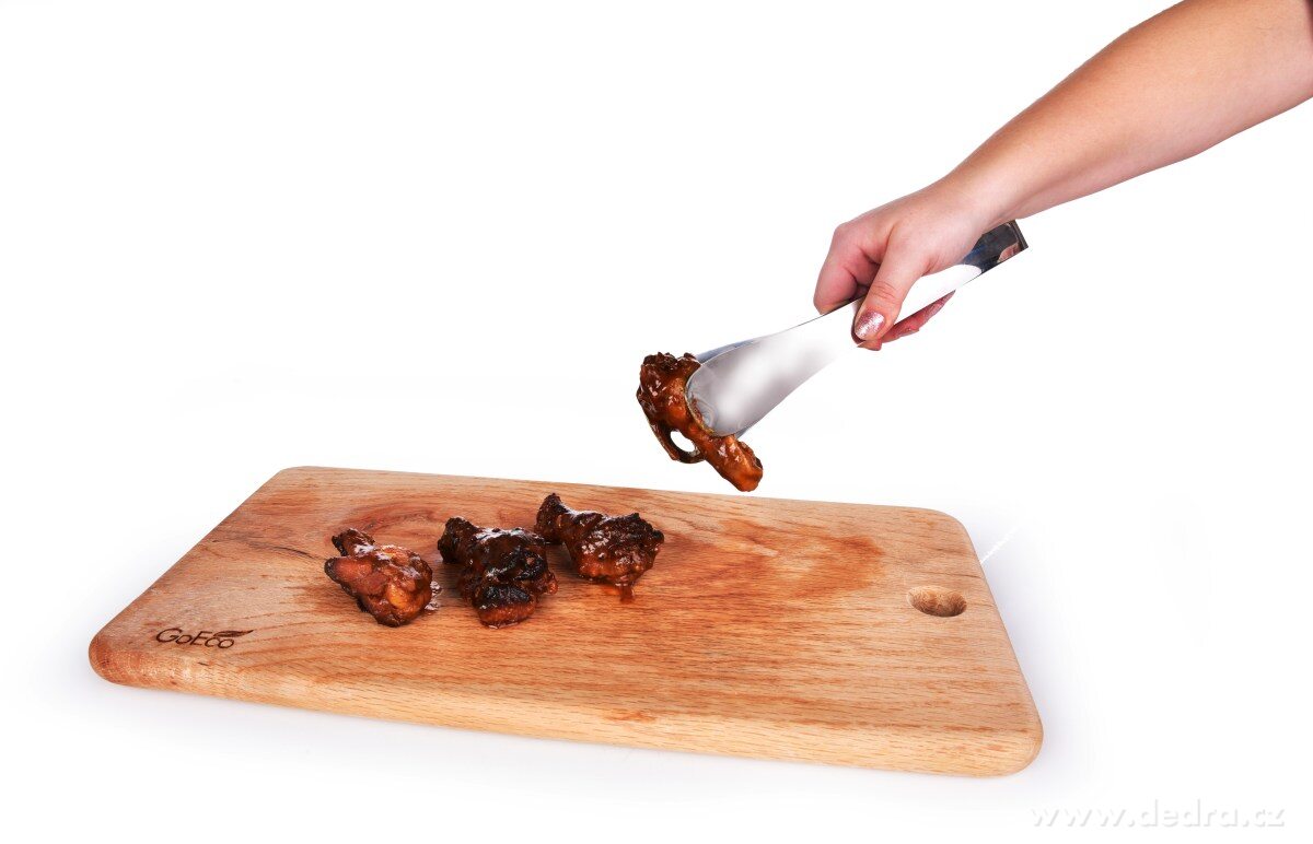 GoEco®, servírovací nerezové děrované kleště, 25 cm – náhled 5 | Grand Móda