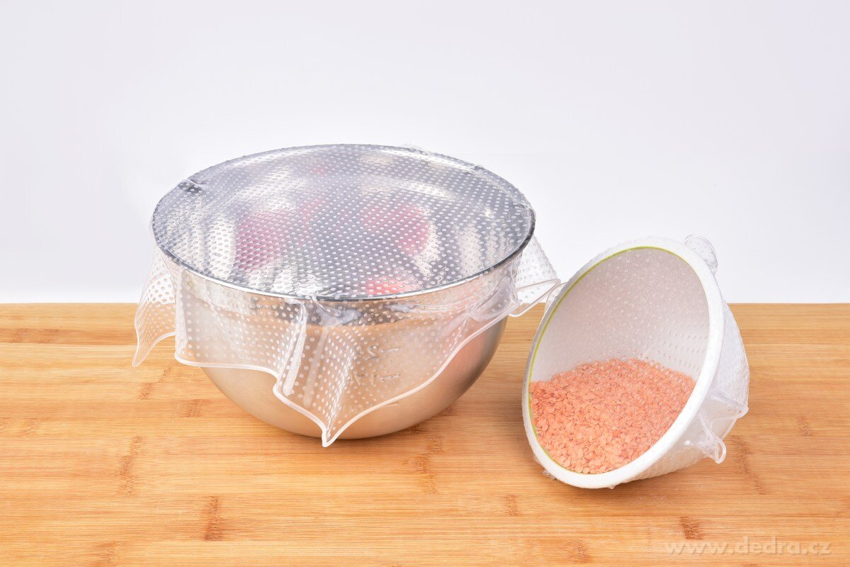 GoEco®, silikonová napínací fólie na potraviny, 19 × 19 cm – náhled 2 | Grand Móda