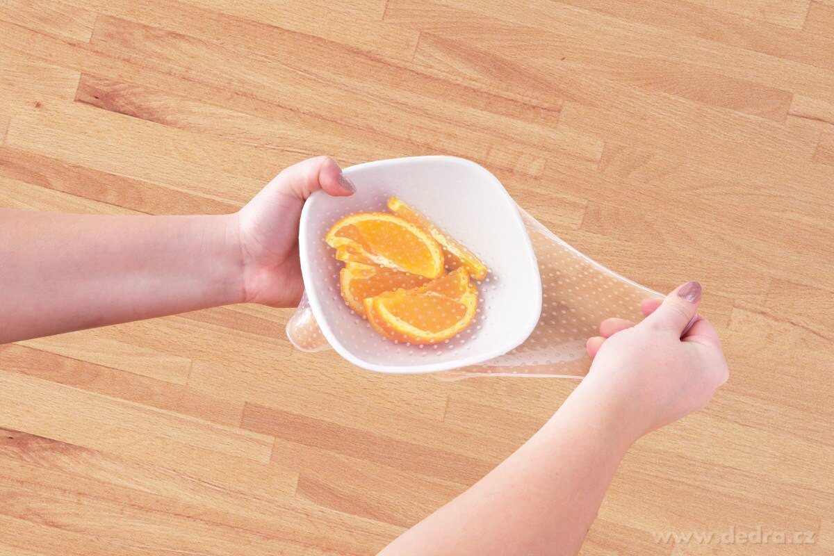 GoEco®, silikonová napínací fólie na potraviny, 30 x 30 cm – náhled 2 | Grand Móda