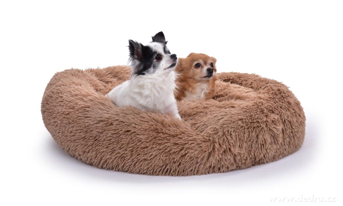 80 cm Polstrovaný pelíšek z jemného LAGOON VELVET materiálu – náhled 3 | Grand Móda