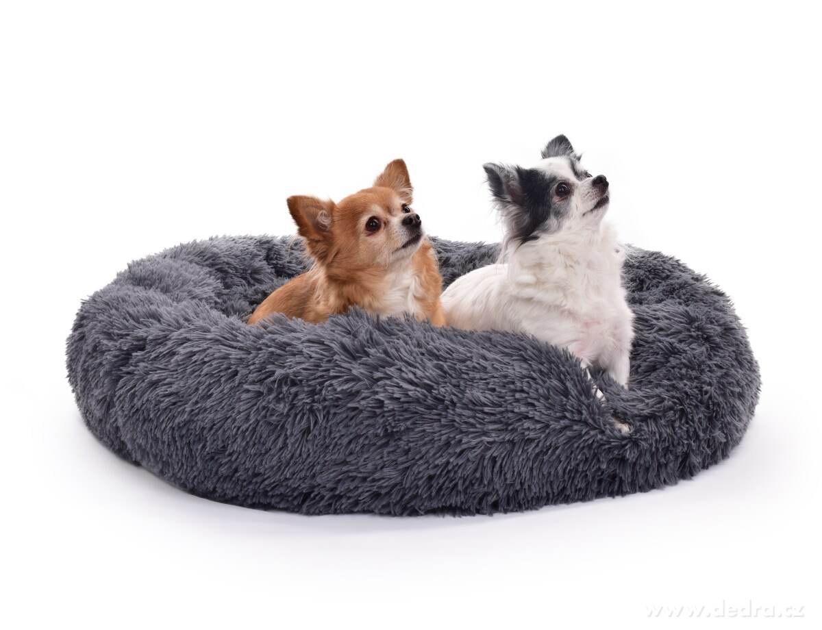 80 cm Polstrovaný pelíšek z jemného LAGOON VELVET materiálu – náhled 3 | Grand Móda