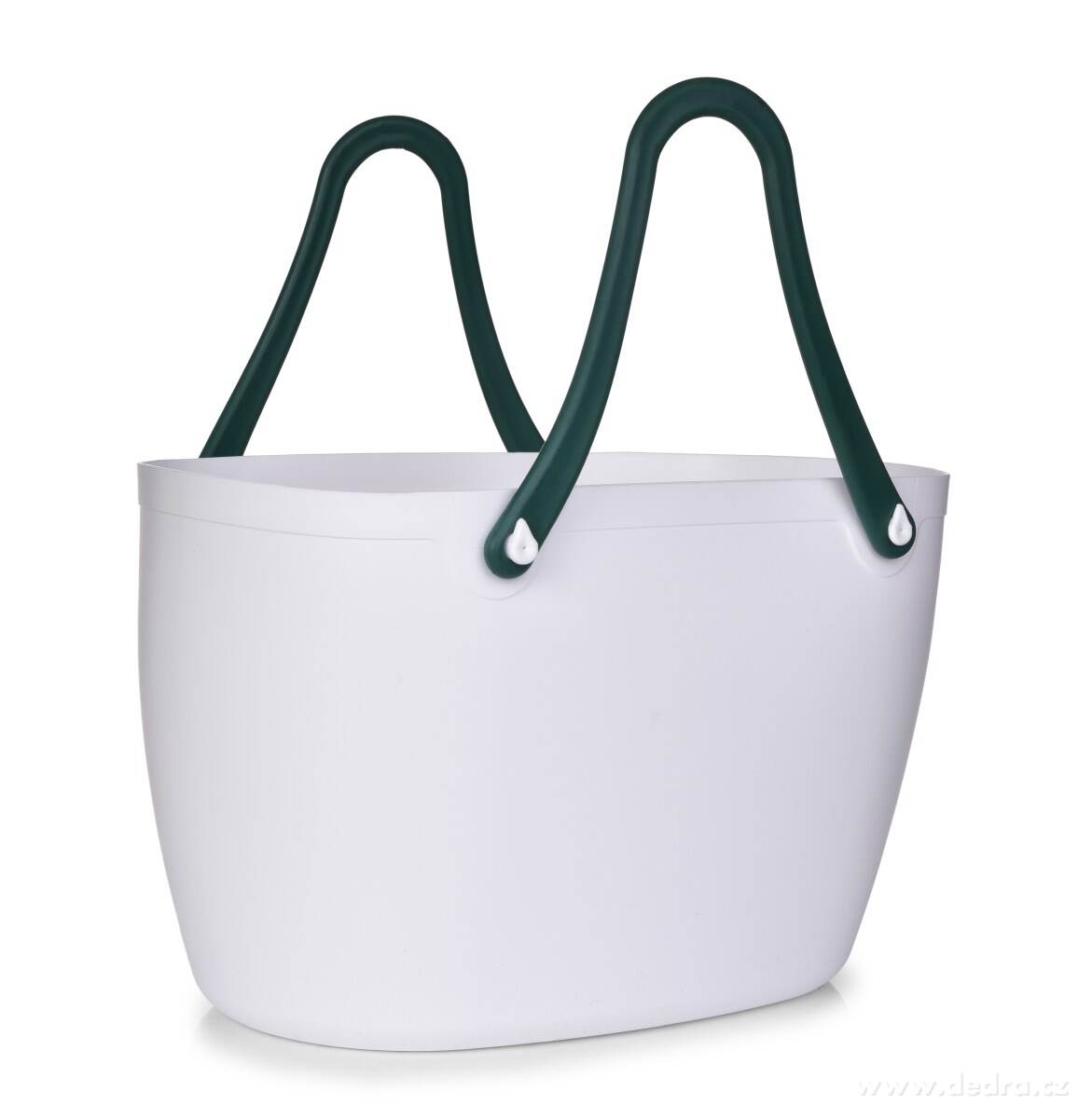 Velká silnostěnná plastová taška se silikonovými uchy | Nákupní taíky ­čŤŹ´ŞĆ | Grand Móda