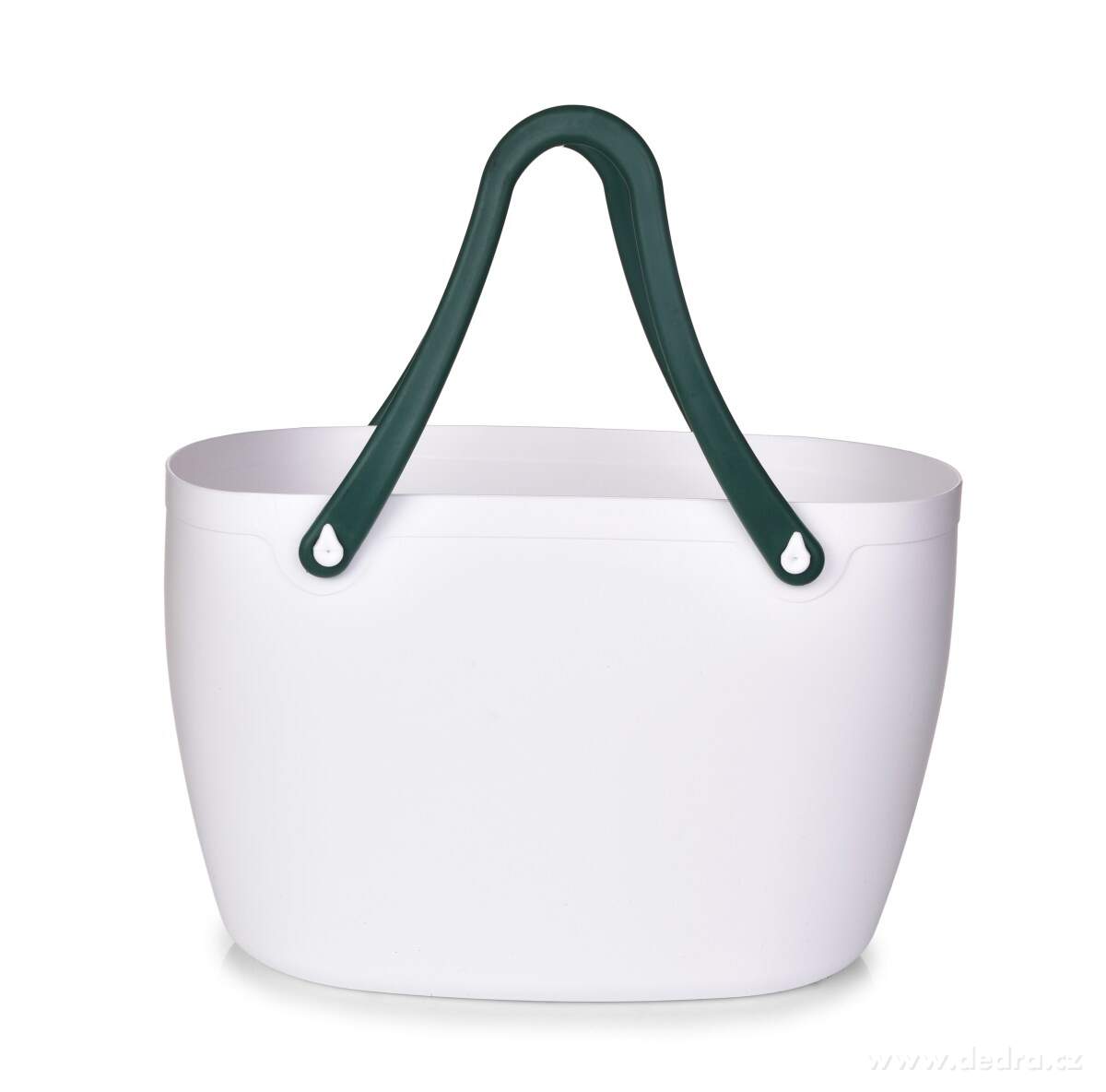 Velká silnostěnná plastová taška se silikonovými uchy – náhled 2 | Grand Móda