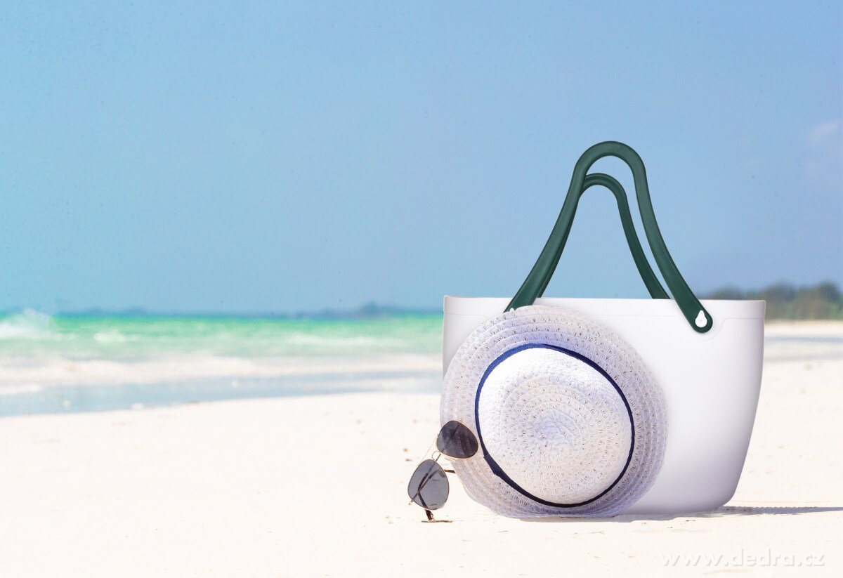 Velká silnostěnná plastová taška se silikonovými uchy – náhled 3 | Grand Móda